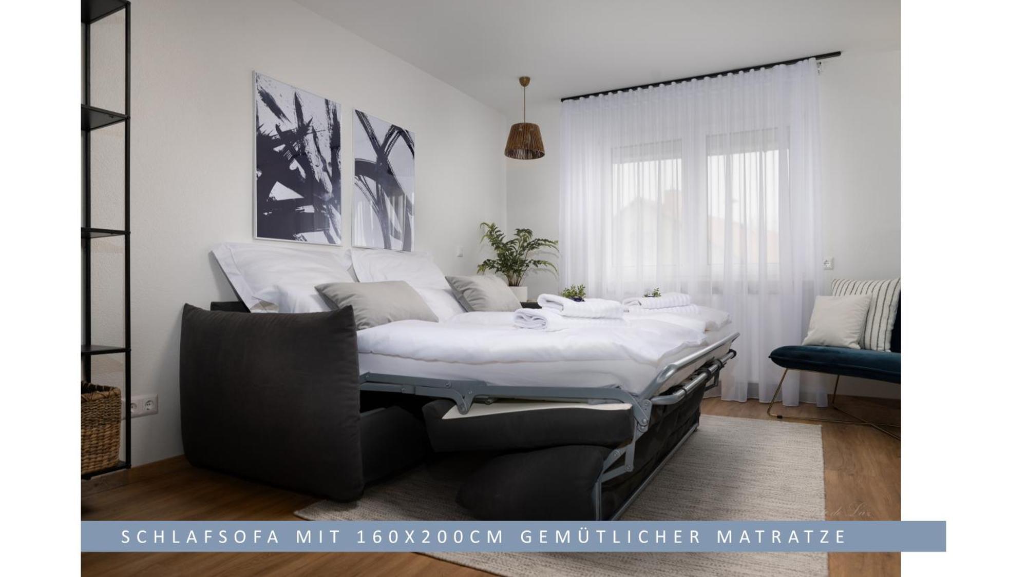 Leinetal - Bester Schlafkomfort In Hochwertiger Hotelbettwaesche, 3 - Grosse Kueche, Duschbad & Parkplatz *