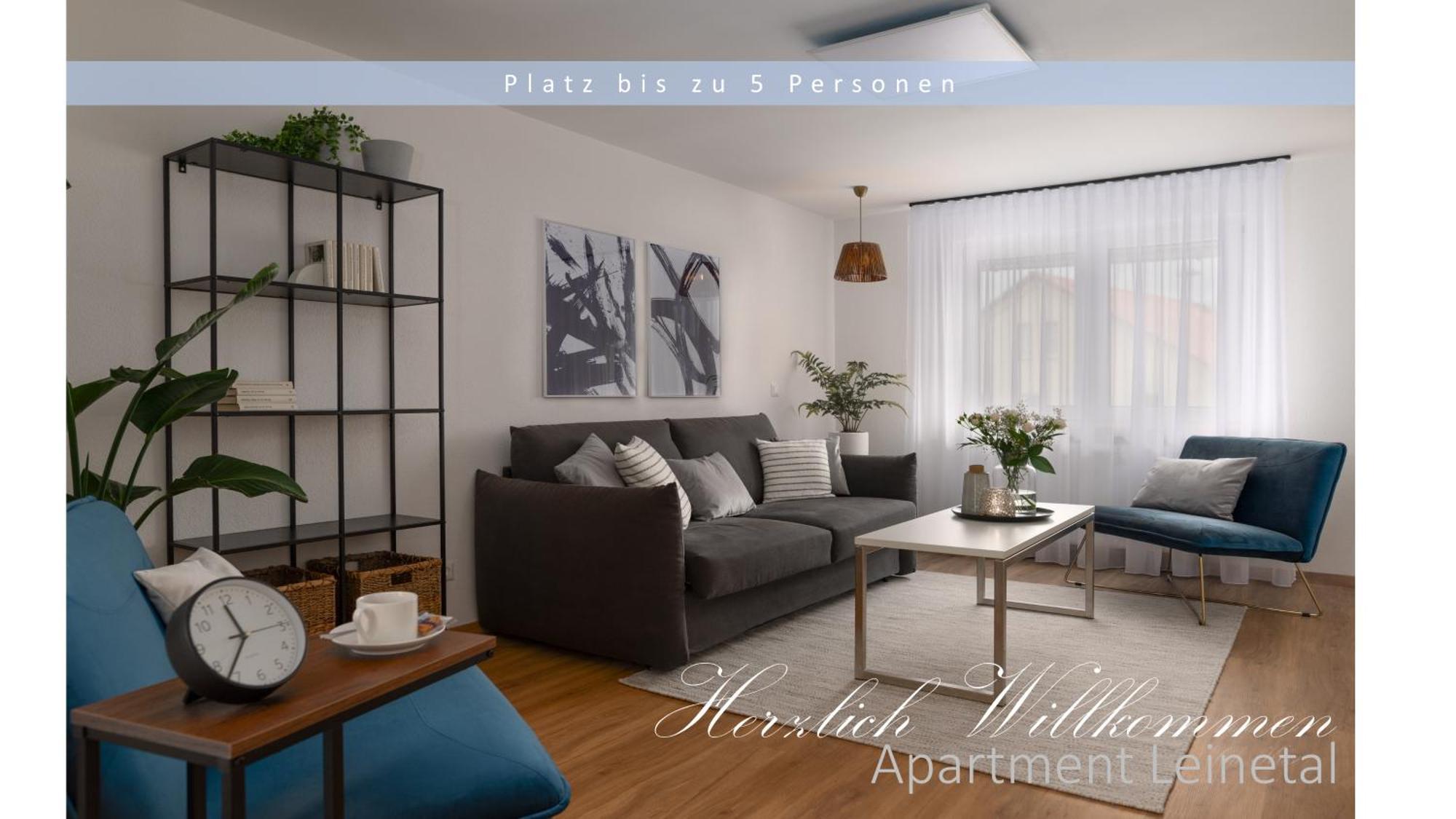 Leinetal - Bester Schlafkomfort In Hochwertiger Hotelbettwaesche, 3 - Grosse Kueche, Duschbad & Parkplatz Apartment *